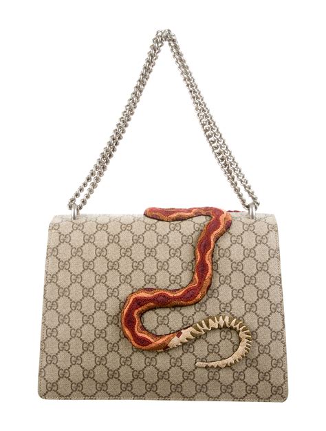 gucci disco bag tan|gucci dionysus snake bag.